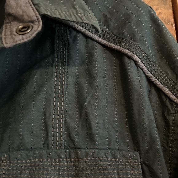 BKE relaxed fit pearl snap western shirt size M - Picture 7 of 12